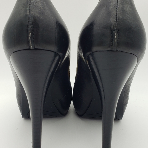 Nine West Square Toe Heels sz 8M - Picture 5 of 14